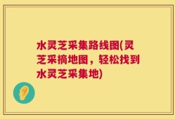 水灵芝采集路线图(灵芝采摘地图，轻松找到水灵芝采集地)