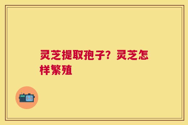 灵芝提取孢子?灵芝怎样繁殖 灵芝提取孢子?灵芝怎样繁殖