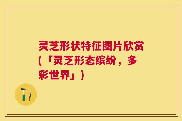 灵芝形状特征图片欣赏(「灵芝形态缤纷,多彩世界」) 灵芝形状特征图片欣赏(「灵芝形态缤纷,多彩世界」)