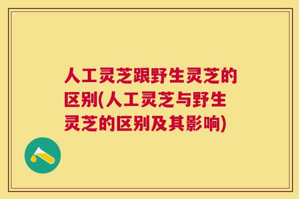 人工灵芝跟野生灵芝的区别(人工灵芝与野生灵芝的区别及其影响) 人工灵芝跟野生灵芝的区别(人工灵芝与野生灵芝的区别及其影响)
