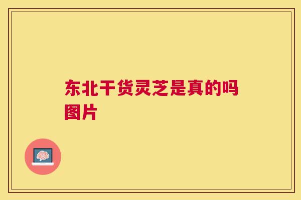 东北干货灵芝是真的吗图片 东北干货灵芝是真的吗图片