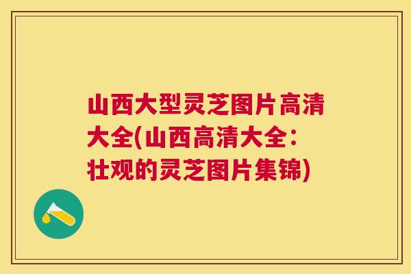 山西大型灵芝图片高清大全(山西高清大全:壮观的灵芝图片集锦) 山西大型灵芝图片高清大全(山西高清大全:壮观的灵芝图片集锦)