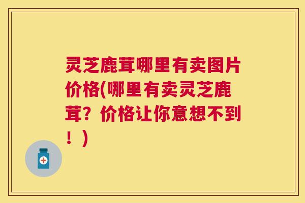 灵芝鹿茸哪里有卖图片价格(哪里有卖灵芝鹿茸?价格让你意想不到!) 灵芝鹿茸哪里有卖图片价格(哪里有卖灵芝鹿茸?价格让你意想不到!)