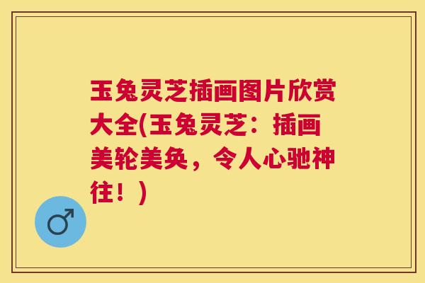 玉兔灵芝插画图片欣赏大全(玉兔灵芝:插画美轮美奂,令人心驰神往!) 玉兔灵芝插画图片欣赏大全(玉兔灵芝:插画美轮美奂,令人心驰神往!)