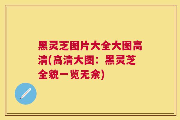 黑灵芝图片大全大图高清(高清大图:黑灵芝全貌一览无余) 黑灵芝图片大全大图高清(高清大图:黑灵芝全貌一览无余)