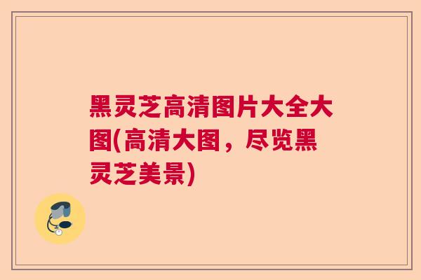 黑灵芝高清图片大全大图(高清大图,尽览黑灵芝美景) 黑灵芝高清图片大全大图(高清大图,尽览黑灵芝美景)