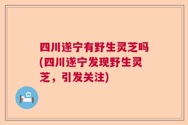 四川遂宁有野生灵芝吗(四川遂宁发现野生灵芝,引发关注) 四川遂宁有野生灵芝吗(四川遂宁发现野生灵芝,引发关注)